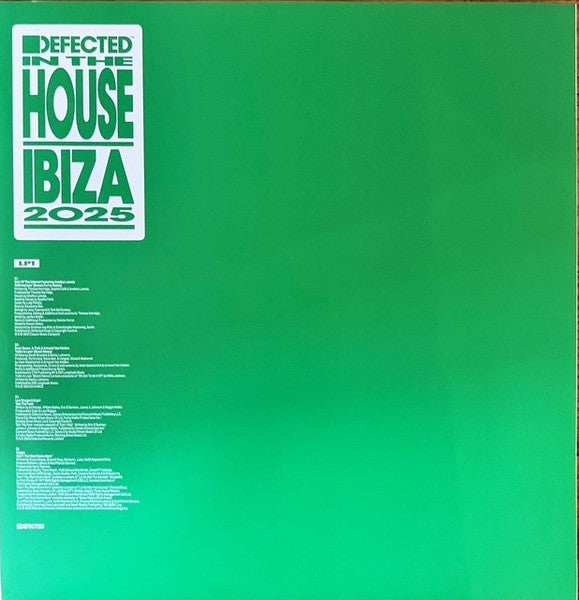 Various : Defected In The House Ibiza 2025 (3xLP, Comp)