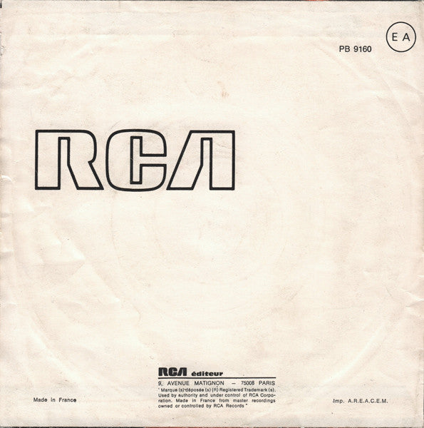 Iggy Pop : The Passenger / Success (7")