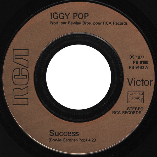 Iggy Pop : The Passenger / Success (7")
