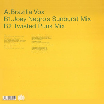 São Paulo : Be Yourself Be Free (12")