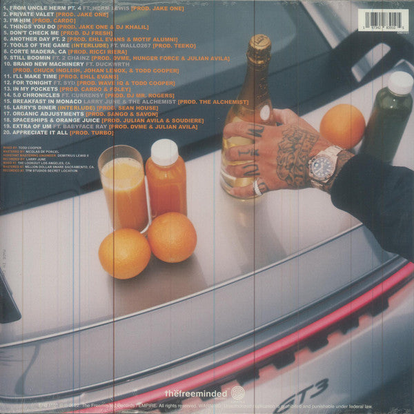 Larry June : Spaceships On The Blade (2xLP, Album, RE)