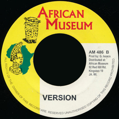 Gregory Isaacs : Black A Kill Black (7", Single, RE)