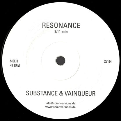 Substance & Vainqueur : Libration / Resonance (12", RE, RP)