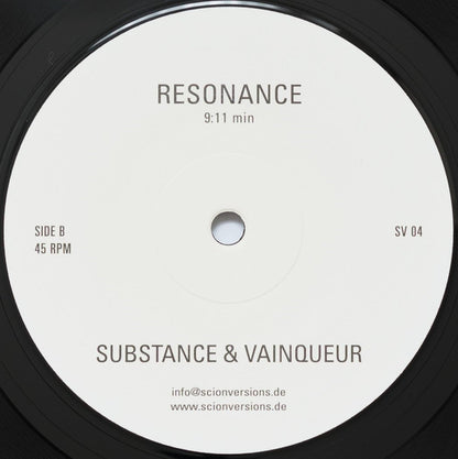 Substance & Vainqueur : Libration / Resonance (12", RE, RP)