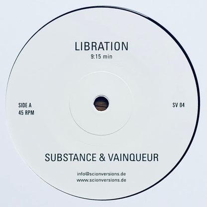 Substance & Vainqueur : Libration / Resonance (12", RE, RP)