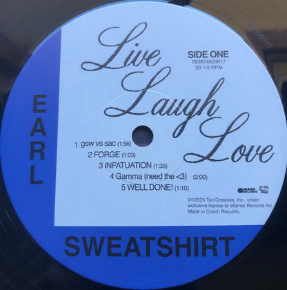 Earl Sweatshirt : Live Laugh Love (LP, Album)