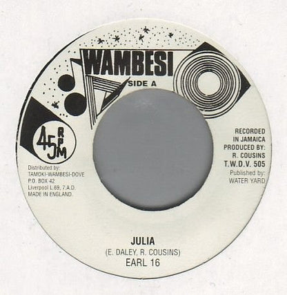 Earl 16* : Julia (7", RE)