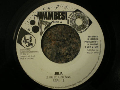 Earl 16* : Julia (7", RE)