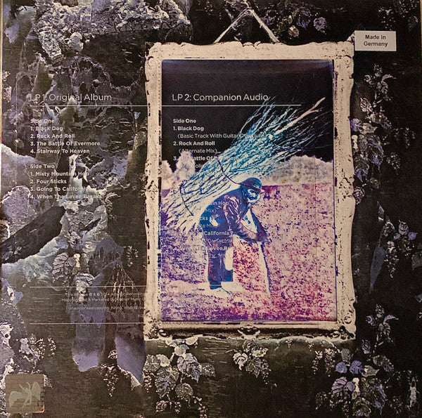 Led Zeppelin : Untitled (LP, Album, RE, RM + LP, Album + Dlx, 180)