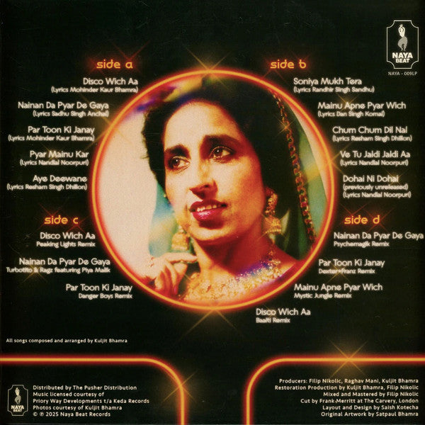 Mohinder Kaur Bhamra : Punjabi Disco (2xLP, Album)