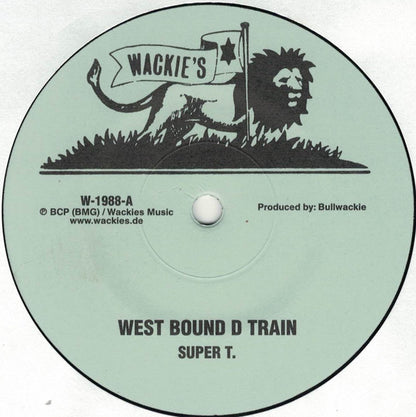 Super T. / Jah Batta And Skatee : West Bound D Train / Style And Fashion (10", RE)