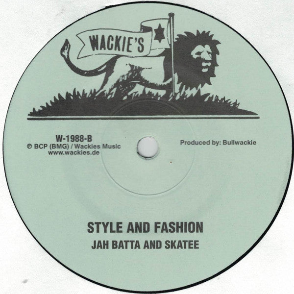 Super T. / Jah Batta And Skatee : West Bound D Train / Style And Fashion (10", RE)