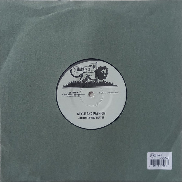 Super T. / Jah Batta And Skatee : West Bound D Train / Style And Fashion (10", RE)