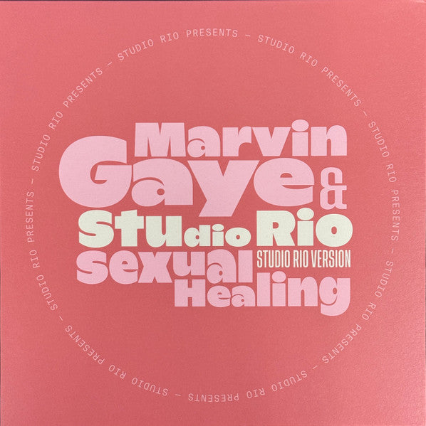Marvin Gaye & Studio Rio : Sexual Healing (Studio Rio Version) (7", Single)