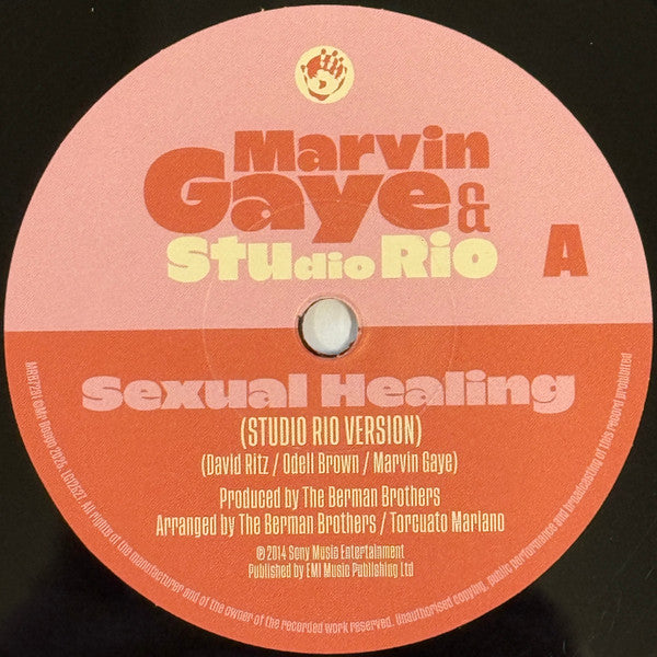 Marvin Gaye & Studio Rio : Sexual Healing (Studio Rio Version) (7", Single)
