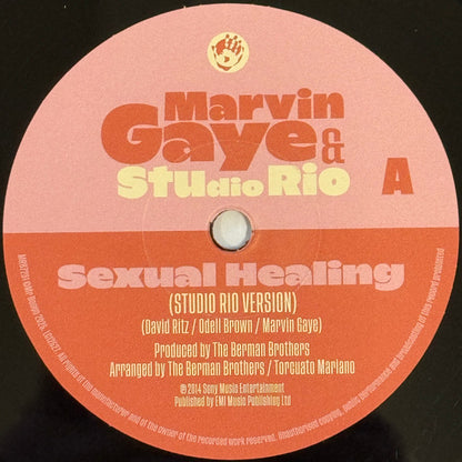 Marvin Gaye & Studio Rio : Sexual Healing (Studio Rio Version) (7", Single)