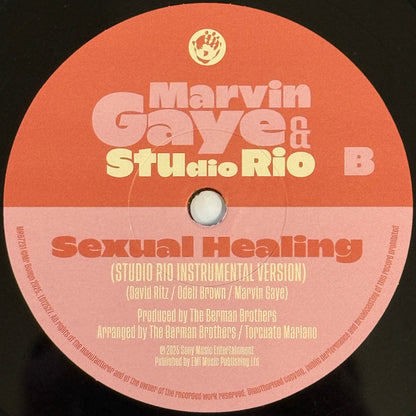 Marvin Gaye & Studio Rio : Sexual Healing (Studio Rio Version) (7", Single)