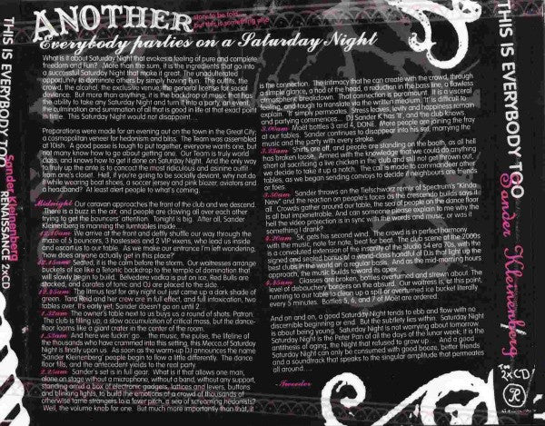 Sander Kleinenberg : This Is Everybody Too (2xCD, Mixed)