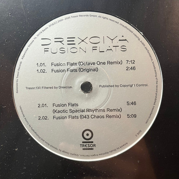 Drexciya : Fusion Flats (12", RE, RM)