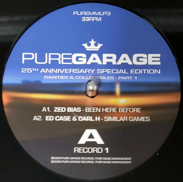 Various : Pure Garage (25th Anniversary Special Edition) (Part 1) (2x12", Comp, S/Edition)