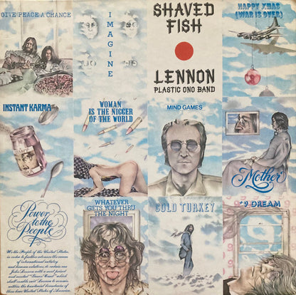 Lennon*, Plastic Ono Band* : Shaved Fish (LP, Album, Comp, RE, '-2)