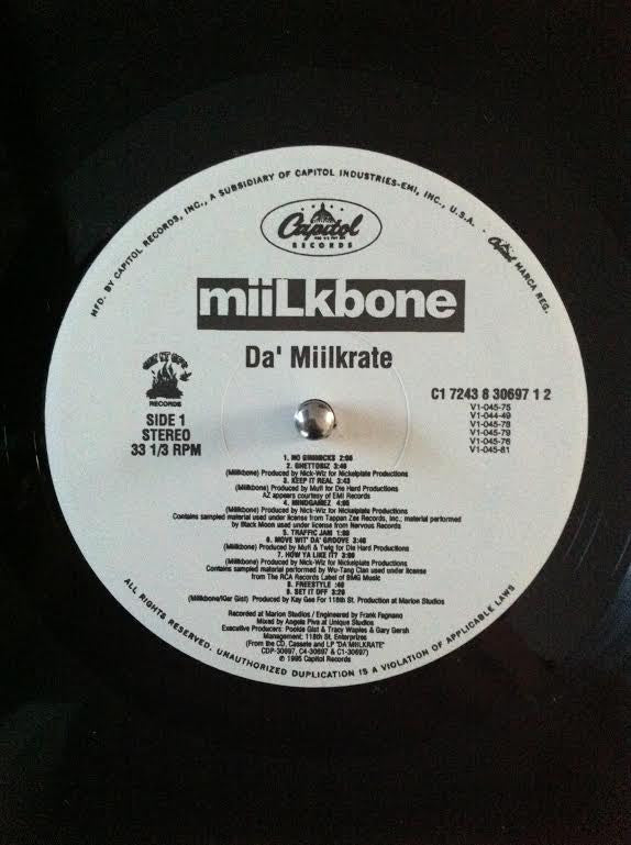 Miilkbone : Da' Miilkrate (LP, Album)