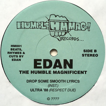 Edan The Humble Magnificent* : Drop Some Smooth Lyrics (12")