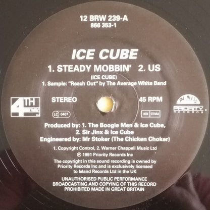Ice Cube : Steady Mobbin' (12")