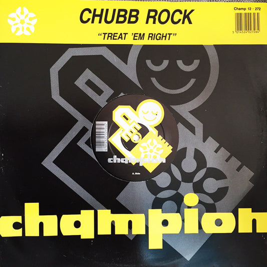 Chubb Rock : Treat 'Em Right (12", Single)