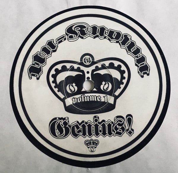Un-Known Genius! : Volume 1 (12", S/Sided, Unofficial)