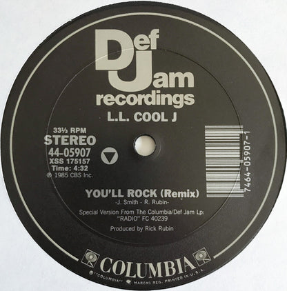 L.L. Cool J* : You'll Rock (12")