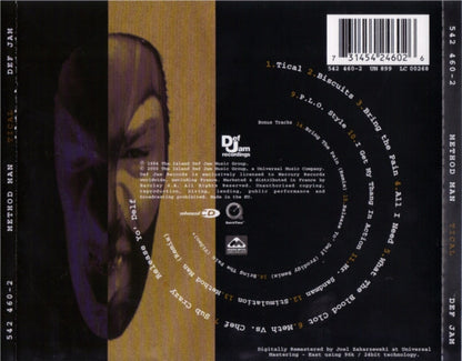 Method Man : Tical (CD, Album, Enh, RE, RM)