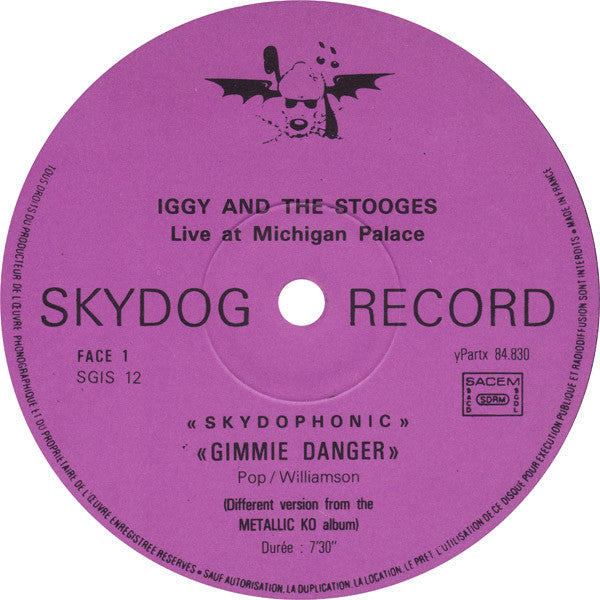 Iggy And The Stooges* : (I Got) Nothing (12", Single, Ltd)