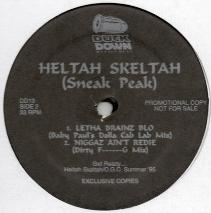 Boot Camp Clik / Heltah Skeltah : Da Original Mixes / Sneak Peak (12", Promo)