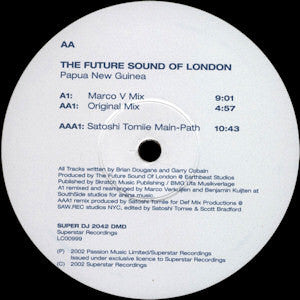 The Future Sound Of London : Papua New Guinea (12")