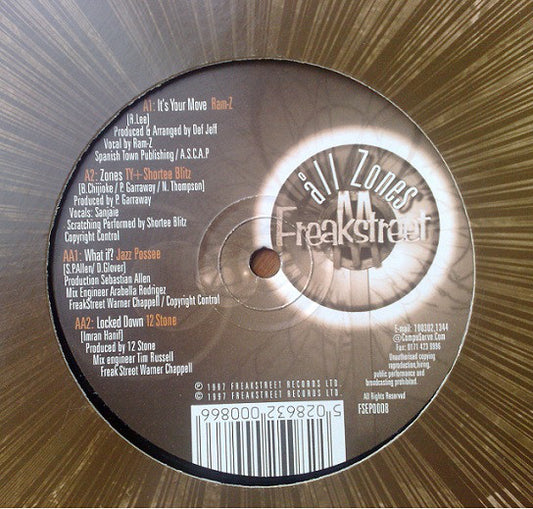 Various : Freakstreet All Zones (12")