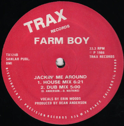 Farm Boy : Jackin' Me Around (12")
