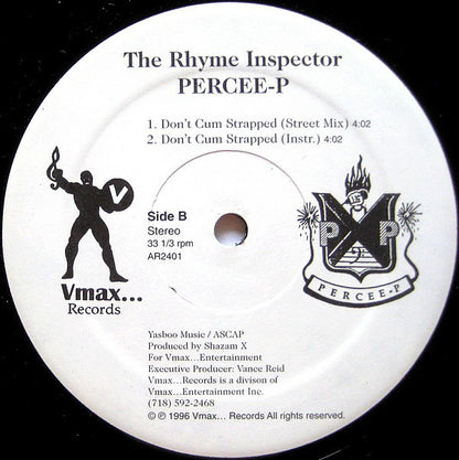 The Rhyme Inspector Percee-P* : Nowhere Near Simple (12")