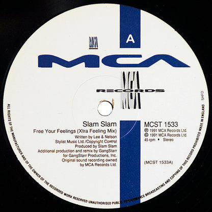 Slam Slam : Free Your Feelings (12")