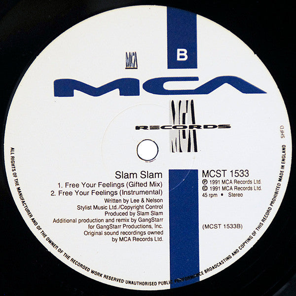 Slam Slam : Free Your Feelings (12")