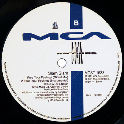Slam Slam : Free Your Feelings (12")