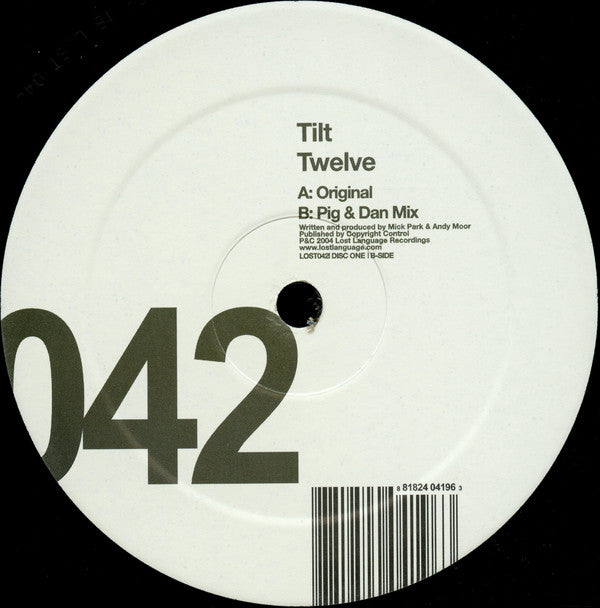 Tilt : Twelve (12", 1/3)