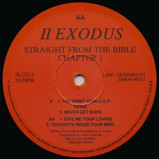 II Exodus : Straight From The Bible Chapter 1 (12")