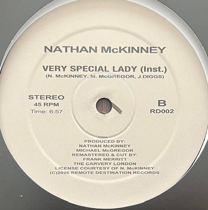 Nathan McKinney : Very Special Lady Pt. II (12", RE)