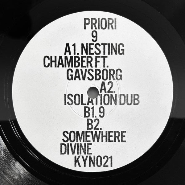 Priori (2) : 9 (12")