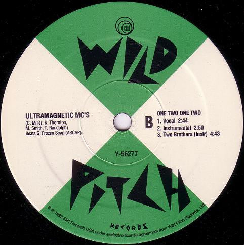 Ultramagnetic MC's : Two Brothers With Checks (San Francisco, Harvey) (12")