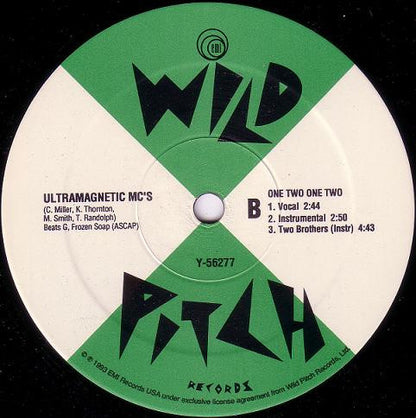 Ultramagnetic MC's : Two Brothers With Checks (San Francisco, Harvey) (12")