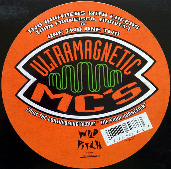 Ultramagnetic MC's : Two Brothers With Checks (San Francisco, Harvey) (12")