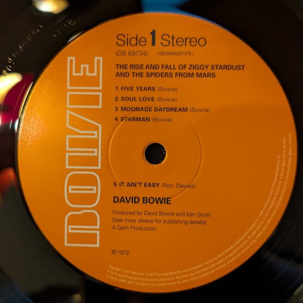 David Bowie : The Rise And Fall Of Ziggy Stardust And The Spiders From Mars (LP, Album, RE, RM, RP, 180)