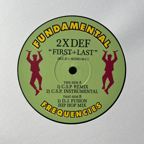 2XDEF* : First + Last (12", RE)